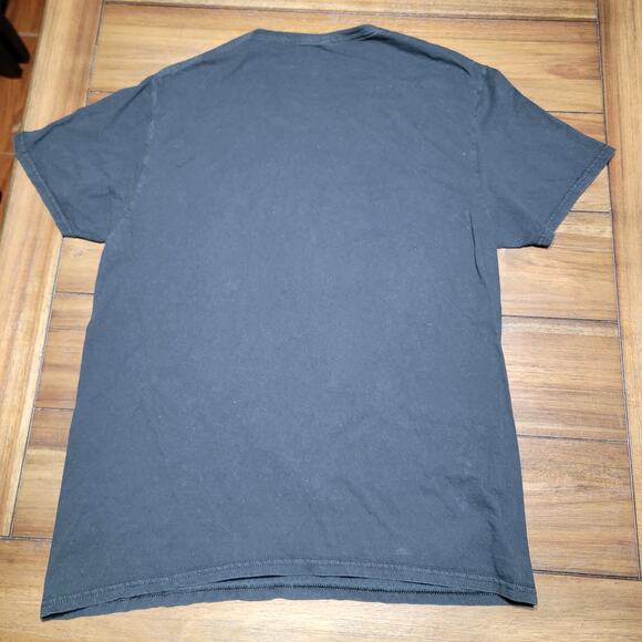 Led Zeppelin Black Unisex Tee "USA 1977" - Size Large - Picture 3 of 4